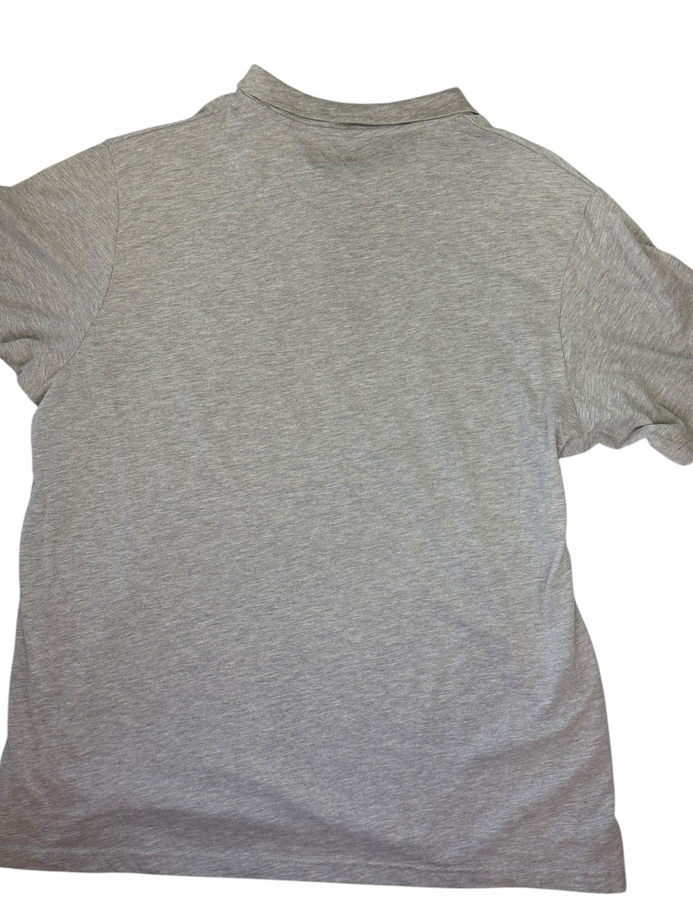 Colosseum Oklahoma OU Gray and Crimson Striped Polo Shirt - Picture 3 of 3